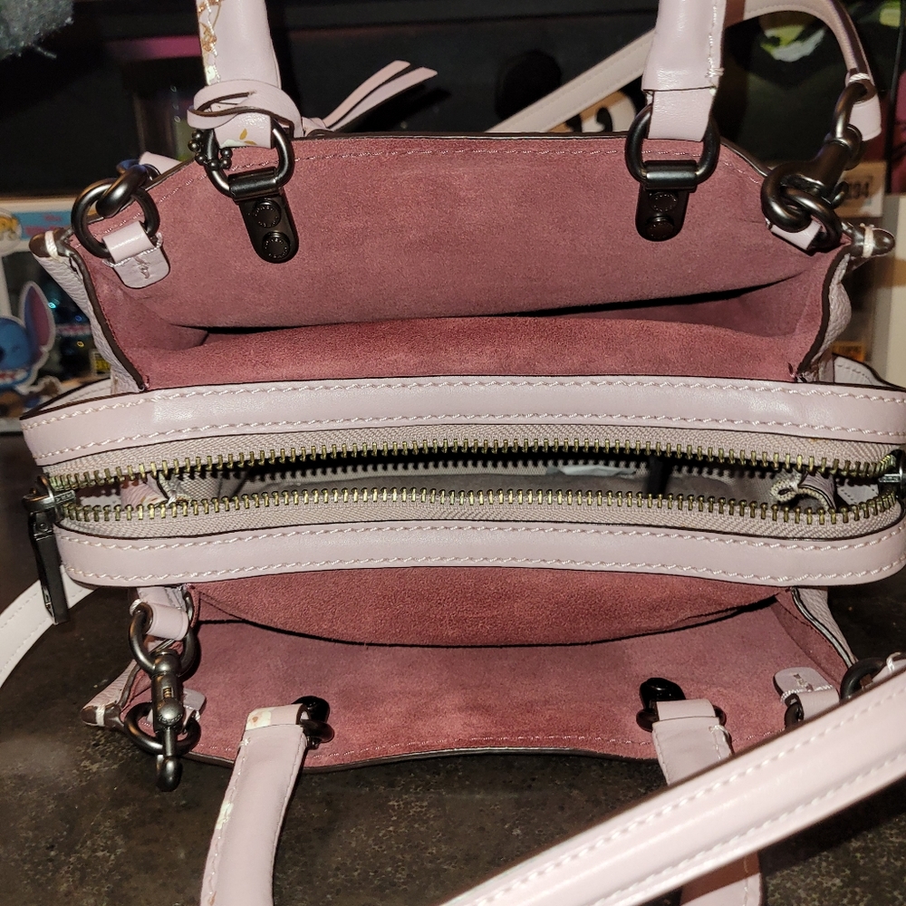 Coach 1941 | Ice Purple Rogue 25 Bow Print - Picture 8 of 9